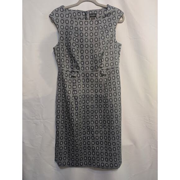 SOHO Apparel LTD. dress size 10 navy/white sleeveless girlboss RetroGlam - Picture 1 of 8